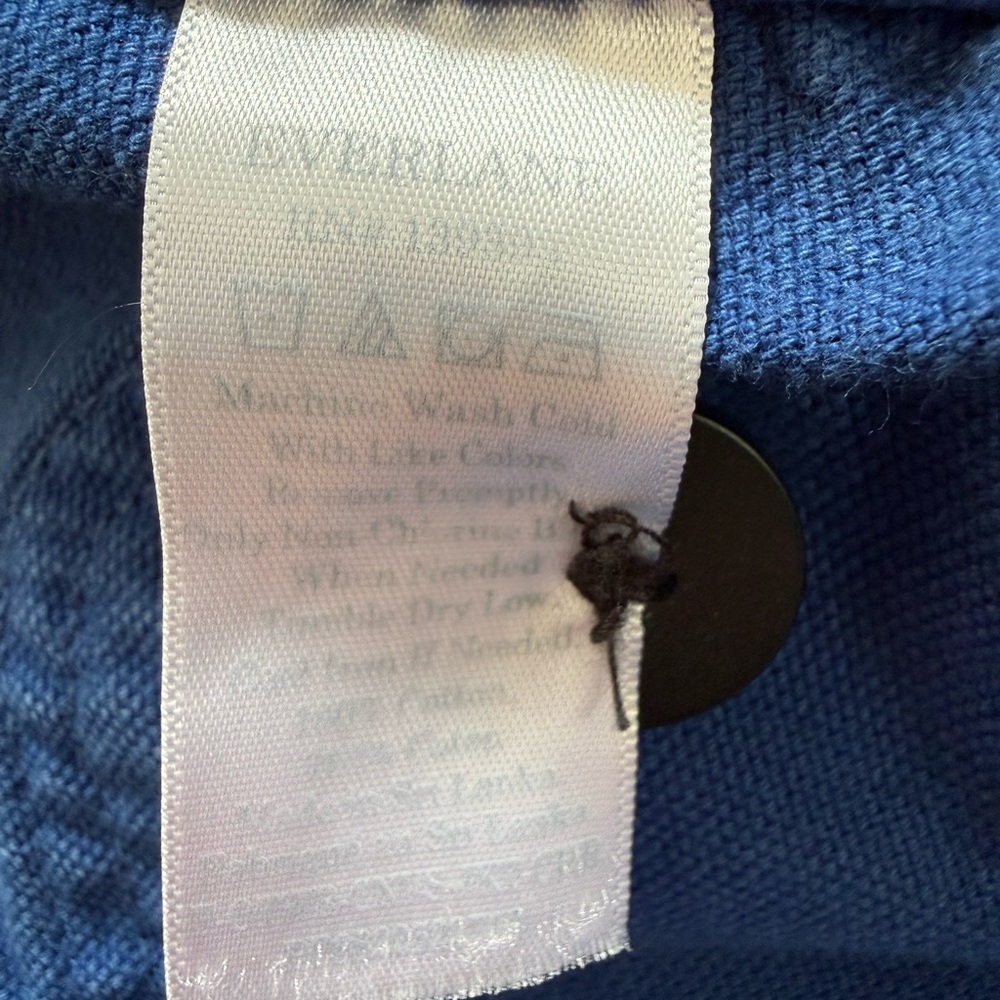 Cobalt Blue Chore Jacket Chore Coat Utility Jacket Workwear Size XS - Picture 4 of 5